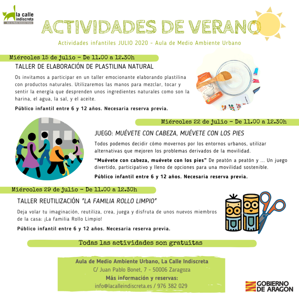 Act. Infantiles Julio RRSS