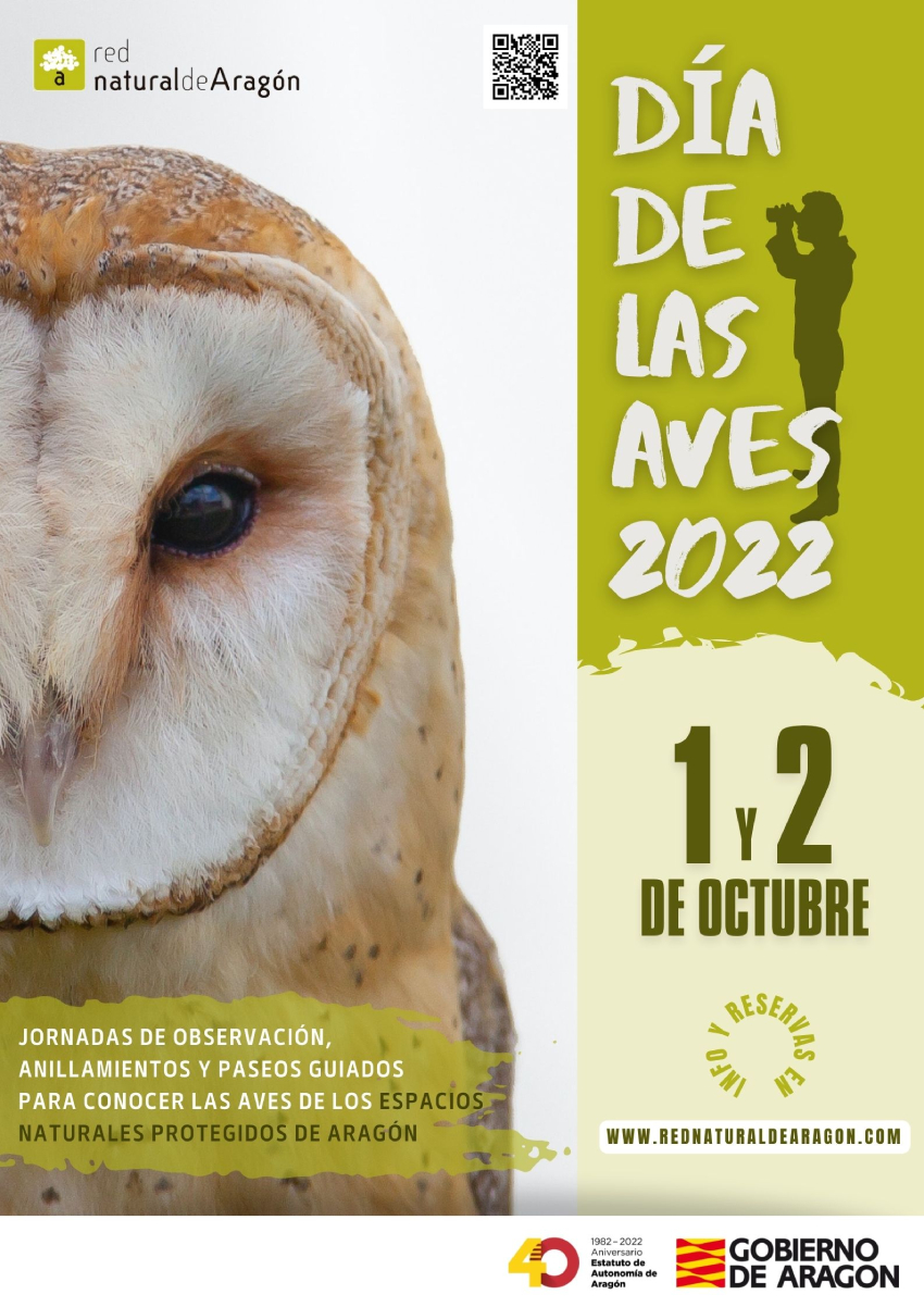 CARTEL DÍA DE LAS AVES ARAGÓN 2022